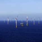 Die 78 Siemens-Windkraftanlagen des Nordsee-Offshore-Windparks Borkum Riffgrund 1 gingen im Oktober 2015 offiziell in Betrieb. Eigentümer ist Dong Energy.