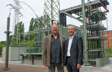 Projektleiter Holger Breuner (l.) und Holger Rost