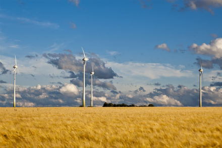 Windpark Ebersheim: Ende 2016 drehten sich in Rheinland-Pfalz über 1.600 Windräder.