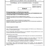 Entwurf einer Anwendungsregel Planungsgrundsätze für 110-kV-Netze (E VDE-AR-N 4121)