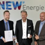 Die NEW wurde von EuPD Research gleich zweifach mit dem Energiewende Award ausgezeichnet.