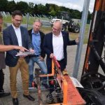 Die Bauarbeiten am Solarpark in Bottrop haben begonnen.