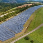 Der Solarpark Südwestpfalz in Rheinland-Pfalz besteht aus rund 56.800 Solarmodulen