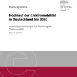 BDEW-Handlungsempfehlung zur Förderung der Elektromobilität.