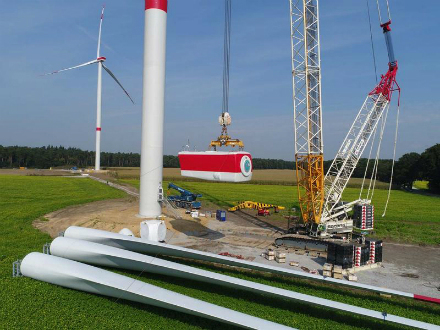 Am Windpark Gütersloh können sich die Bürger nicht nur per Sparbrief beteiligen