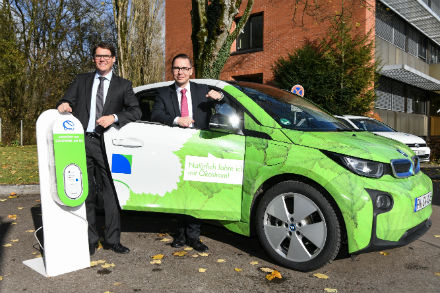 Stadtwerk am See geht in Sachen E-Mobilität mit gutem Beispiel voran.