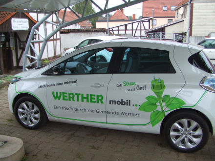 WertherMobil: E-Auto für Fahrdienste