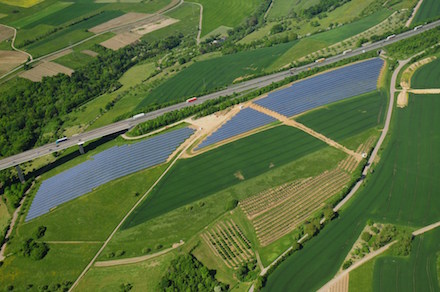 Die Realisierungsrate bei Ausschreibungen von Photovoltaik-Freiflächenanlagen ist hoch.