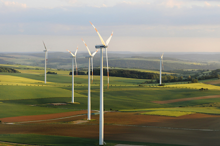 Im Jahr 2017 wurden so viele Windenergieanlagen an Land errichtet wie nie zuvor.