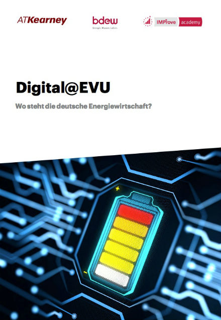 Digitalisierungsbarometer der Energiewirtschaft: Jedes dritte der untersuchten Unternehmen hat eine Digitalisierungsstrategie.