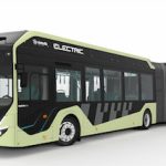 Zwei neue vollelektrische Gelenkbus-Prototypen von Volvo werden ab Juni 2018 in der schwedischen Metropole Göteborg getestet.