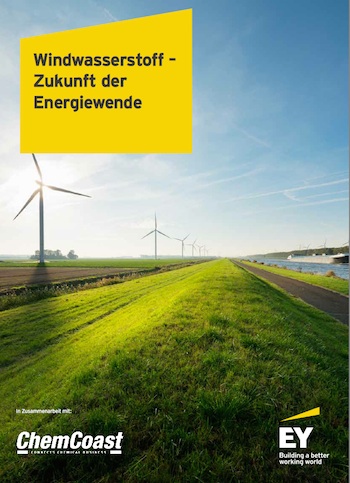 Studie von ChemCoast und Ernst & Young sieht Windwasserstoff als Zukunft der Energiewende.