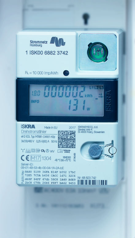 Hamburger Lösung: Smart Meter soll Daten per LTE über das öffentliche Mobilfunknetz übertragen.