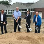 Spatenstich für den Bau des Zehn-MW-Batteriespeichers der Versorgungsbetriebe Bordesholm.