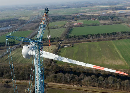 Nach dem Rekordausbaujahr 2017 für Windenergie an Land in Deutschland geht der Zubau in diesem Jahr zurück.