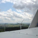 Der Trianel-Windpark Buchenau besteht aus fünf Windkraftanlagen mit einer Gesamtleistung von 17