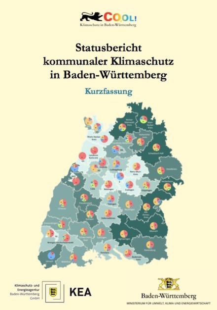 Welche Kommunen in Baden-Württemberg bereits Klimaschutzkonzepte erarbeitet haben