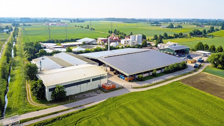 Zweckverband Abfallwirtschaft Kreis Bergstraße: Photovoltaikanlage produziert Strom für den Betrieb der Biogasanlage.