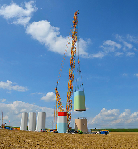 Bau eines Windparks: Kooperationen mindern die Risiken.