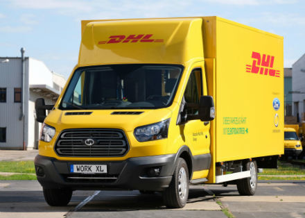 Der neue StreetScooter WORK XL  basiert auf dem Fahrgestell des Ford Transit.