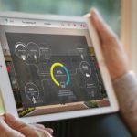 Smart-Home-Lösung: Energiedaten werden in einem Dashboard dargestellt.