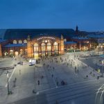 Das neue Lichtkonzept am Hauptbahnhof in Bremen soll Sicherheit schaffen und die Umwelt schonen.