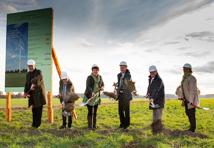 Das neue Windparkprojekt steht nach Angaben der Projektpartnern ganz im Zeichen der landespolitisch gewollten Bürgerbeteiligung und lokalen Wertschöpfung.