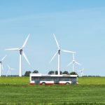 In Nordfriesland sollen Brennstoffzellenbusse mit grünem Wasserstoff fahren.