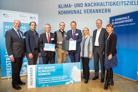 Das Projekt „Grubenwasserwärme zur Beheizung des Rathauses“ der Verbandsgemeinde Bad Ems (Rheinland-Pfalz) überzeugte beim Wettbewerb „Klimaaktive Kommunen 2018“.