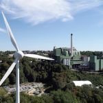 Die Windkraftanlage von Bürgerwind Cronenberg liefert Strom für Tal.Markt-Kunden in Wuppertal.