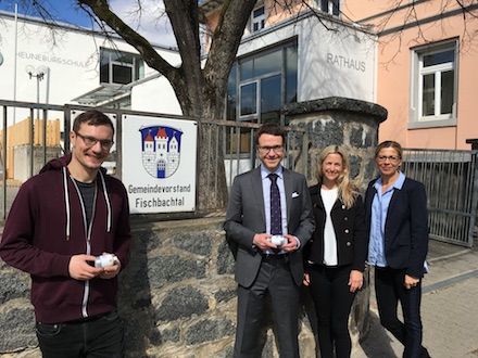 Dauerhafte Energieeinsparungen sollen mit dem neuen System zur Steuerung der Heizkörper im Rathaus der Gemeinde Fischbachtal möglich sein.