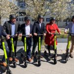 Von der Erprobung der E-Scooter auf dem DESY-Forschungscampus will auch die Freie und Hansestadt Hamburg profitieren.