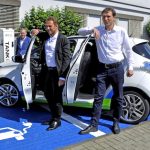 Das erste Elektroauto der Stadtverwaltung Leverkusen wird vom Fachbereich Umwelt genutzt.