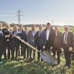 Spatenstich zum neuen Projekt des Bürgerwindparks Fehndorf-Lindloh.