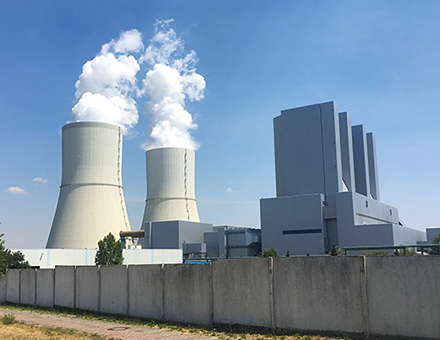 Stein des Anstoßes zum Kohleausstieg: Das mit Braunkohle betriebene Kraftwerk Lippendorf.