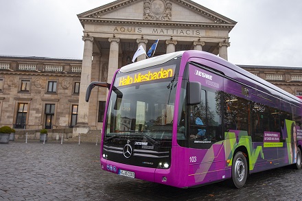 Einer von 120 Batteriebussen