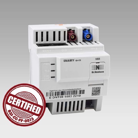 Smart Meter Gateway Siconia SMARTY IQ wurde vom BSI zertifiziert.