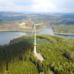 Die Windkraftanlage an der Versetalsperre in Lüdenscheid vom Typ Enercon E-115 hat im vergangenen Jahr fast 9