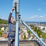 Für den Test hat die evm-Gruppe zwei Antennen