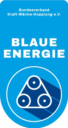 Strom aus KWK-Anlagen kann ab sofort als Blaue Energie vermarket werden.