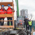 ESWE baut eine neue Gashochdruckleitung in Wiesbaden.