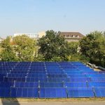 Solarthermie kann auch als Quelle für ein Wärmenetz dienen