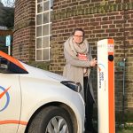 An allen Ladesäulen der Stadtwerke Goch tanken Fahrer ihr Elektroauto zu einem festgelegten Preis.