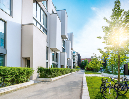 Im Quartier der Zukunft wird Energie hocheffizient verwendet.