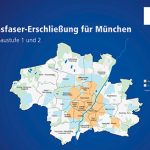 Zweite Ausbauphase in München auf der Zielgeraden: 200.000 Anschlüsse wurden von den Münchner Stadtwerken (SWM) an Glasfaseranbieter M-net übergeben.