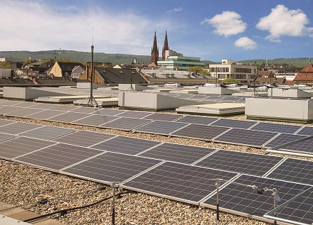 Photovoltaikanlangen tragen dazu bei