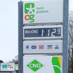 Bundesweit einheitliche Spritpreise bietet OrangeGas seit April 2021. Bio-CNG kostet derzeit in H-Gas-Qualität 112