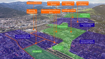 Der Wärmeverbund 4.0 kann bis 2025 durch die Nutzung von Abwärme und regenerativen Energien jährlich 5.000 Tonnen CO2 einsparen.