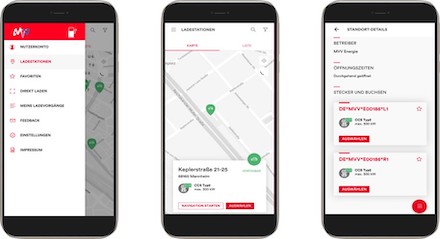 App MVV eMotion zeigt jetzt den Belegungsstatus der Mannheimer E-Ladepunkte an.