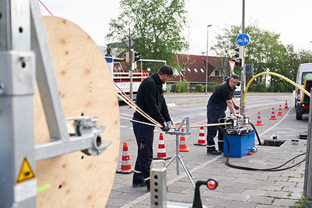 Seit 2018 befindet sich das Glasfasernetz in Emden im Ausbau.